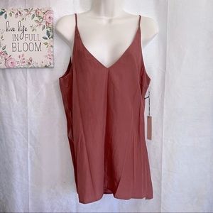 CAPULET Fiore V-Neck Camisole Terracotta M